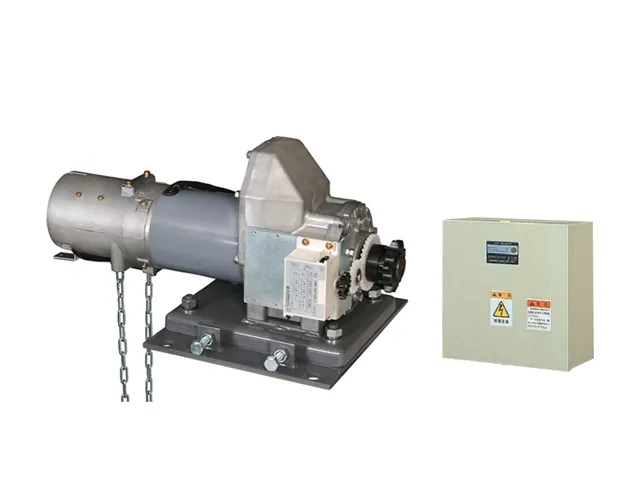 Motor rolling door chain-drive dengan control box